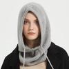 Inner Mongolia Factory 2025 Autumn Winter New Balaclava Cap Scarf Wool Hats Support Custom Logo