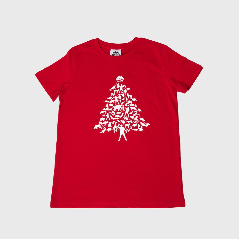 

New Hot Christmas Tree Kids Gift Funny Red S-5XL Shirt FF208 Unisex T-Shirt Graphic Tee XL