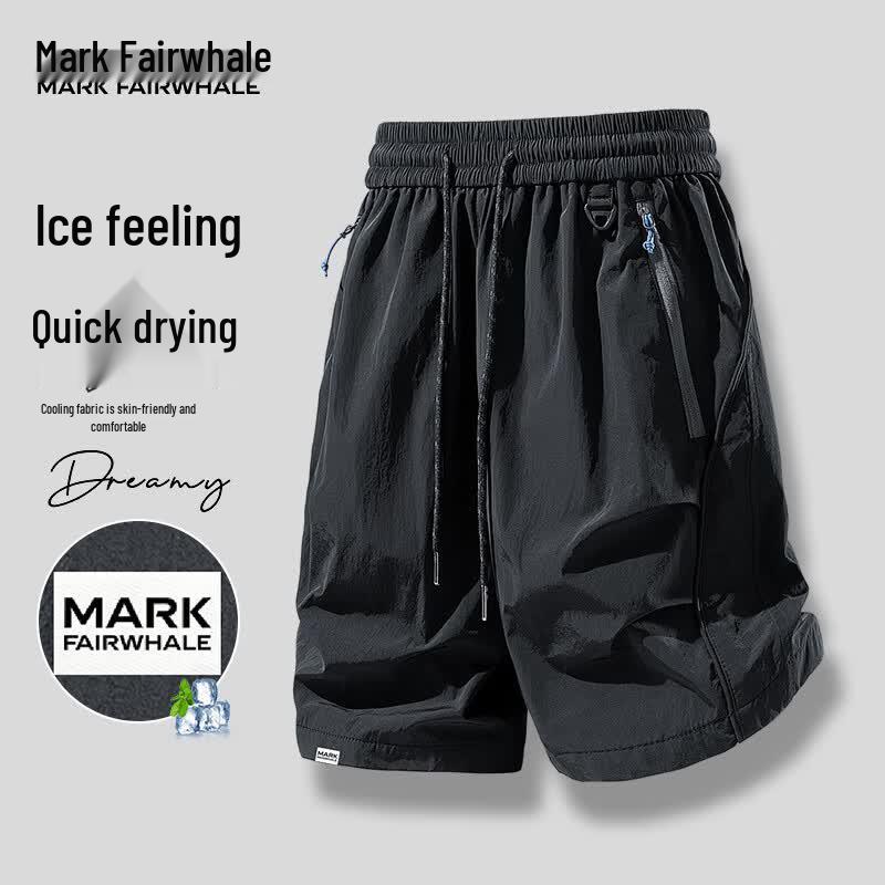 MARK FAIRWHALE Men s Ice Silk Quick-Dry Sports Shorts 3XL