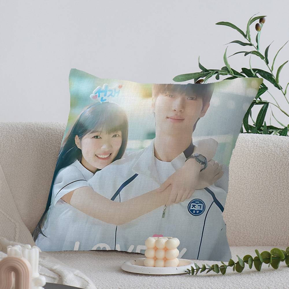 Koreanische Fernsehdramen Lovely R-Runner Kissenbezug Dekokissen Sofa Heimdekor Hülle Kissenbezüge