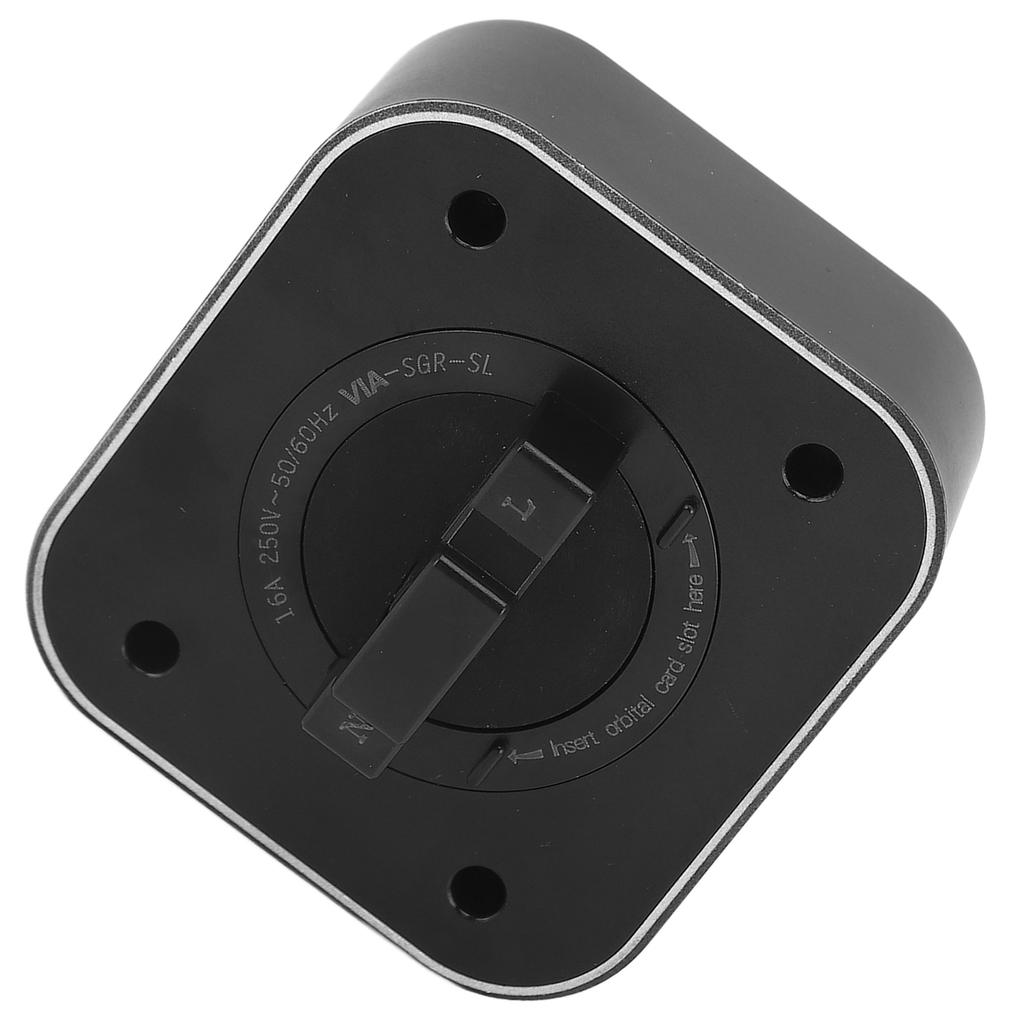 Square Track Adapter Multifunctional Cordless Power Extension Outlet Surface Mounting 250V 16A
