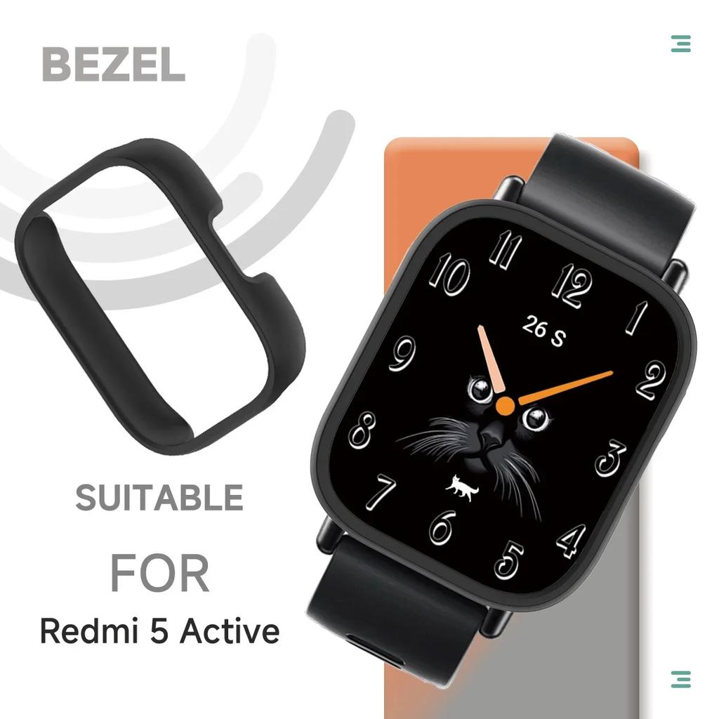 PC Case for Xiaomi Redmi Watch 5 Active Matte Cover Protective Hollow Bumper Shell for Redmi Watch 5 Lite Smartwatch Accessories