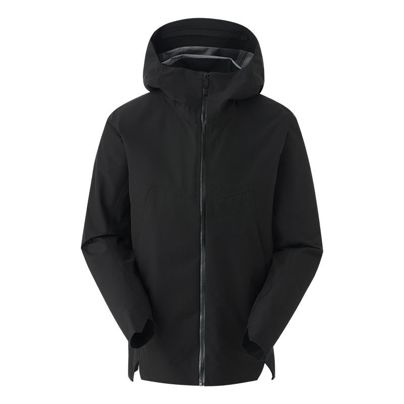 

Three-Layer Breathable Waterproof Windbreaker: Lightweight Outdoor Hiking Raincoat 3XL