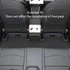 Anti Kick Pads for Tesla Model Y Juniper 2025 Whole Car Nappa Leather Interior Decoration Rear Seat Backrest Mats Accessories