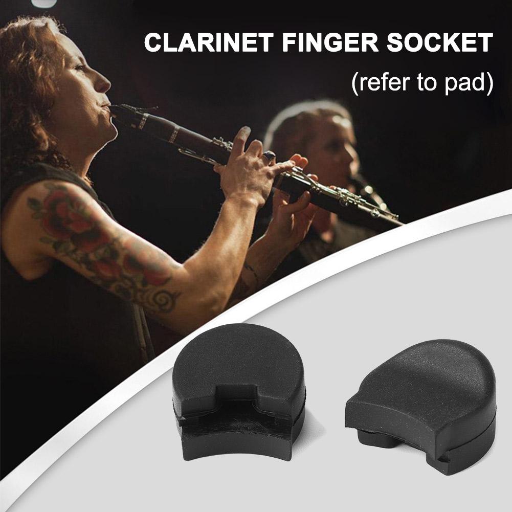 5 stuks/set Rubber Klarinet Duimsteunhoes Vervanging Muziekinstrument Vingersteunpads Instrument Accessoires