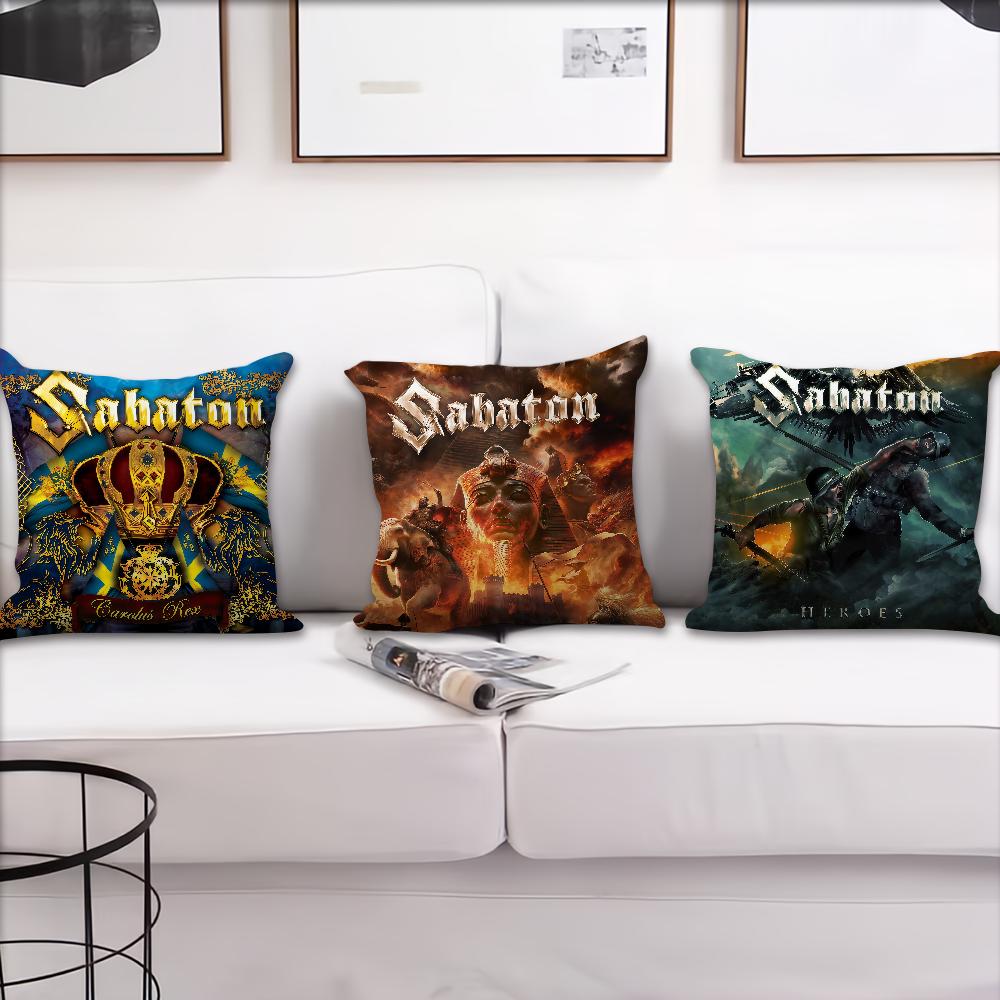 Singer S-sabatons cool cushion cover Pillow Cover Decoration Room Home Sofa living Office Car Nordic Simplicity