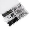 198Pcs Set Windscreen Fairing Screws M5 M6 Bolts Kit Motorcycle Accessory