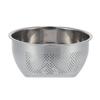 Drain Basket Stainless Steel Rice Sieve Thickened Vegetable Washing Drainer Kitchen Household Rice BasketS‑22.5CM