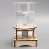 1 Set Water Tornado Swirl Maker Wooden Puzzle Novelty Science Experiment Project Gifts For Children DIY Electric Science Toys