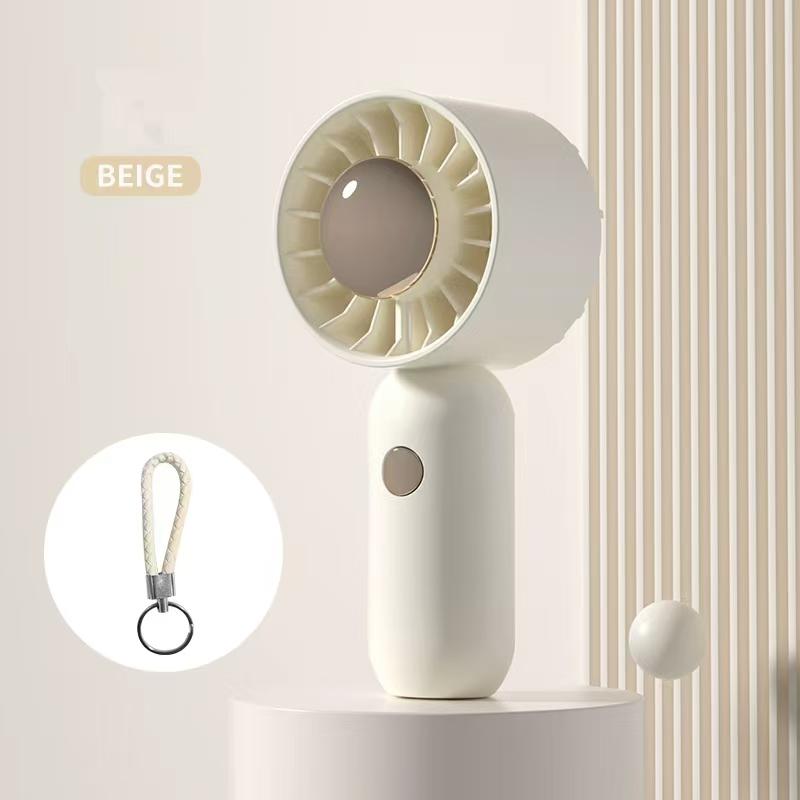 Xiaomi MEET SUN Mini Portable Handheld Cooling Fan USB Rechargeable Silent Desk Fan Small Mute Eyelash Fan for Personal Use