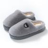 Cotton slippers autumn and winter thick-soled indoor home use lightweight velvet warm couple shoes