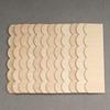 1:12 Dollhouse Roof Accessories: DIY Wooden Tiles (12 Pieces)