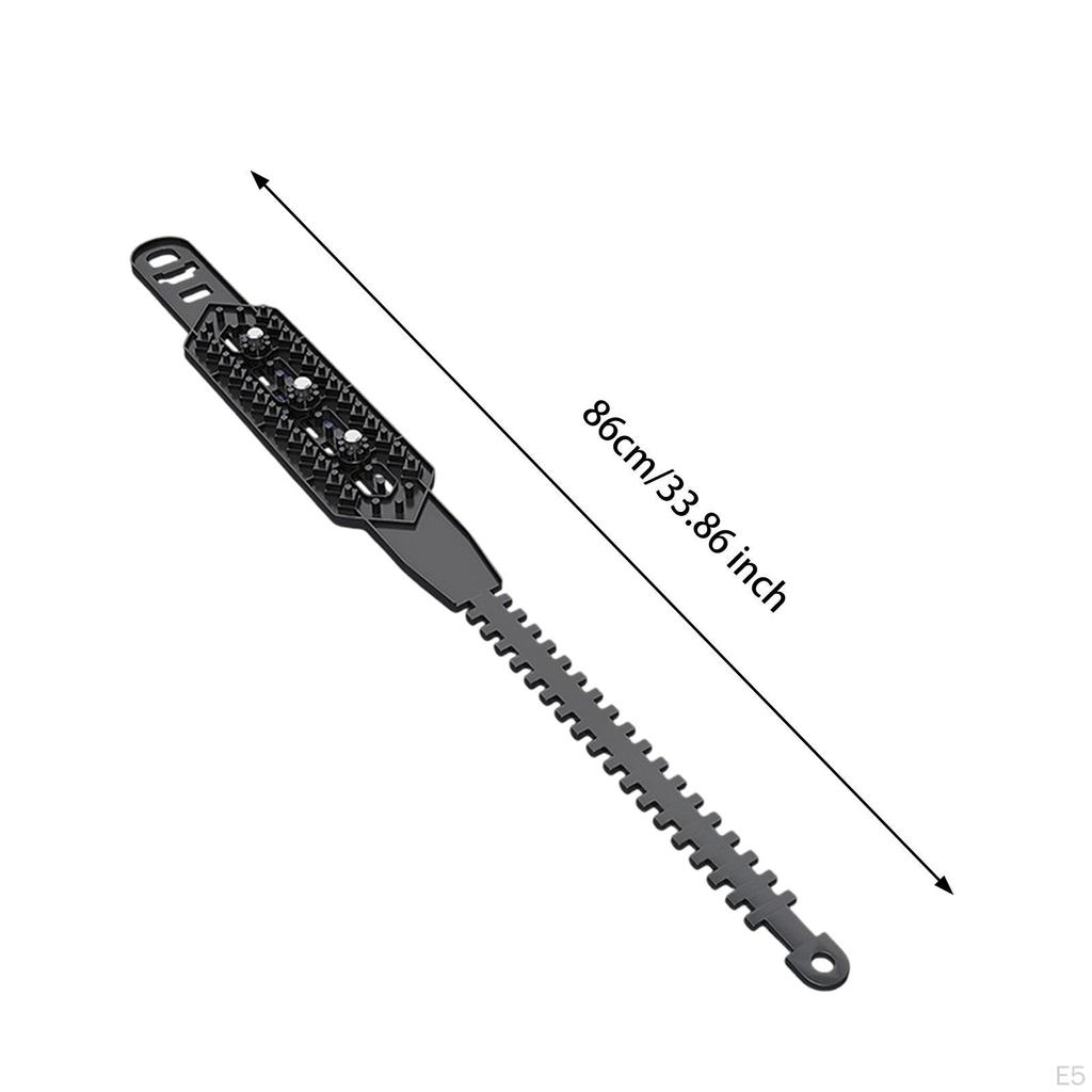 10 Pieces Emergency Tire Chains Snow Anti Skid for Winter Driving