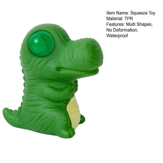 Stress Relief Squeeze Toy Dragon Dog Rabbit Multi Shapes Pocket-Sized Anxiety Tension Stress Reliever Toy No Deformation Waterproof Toy