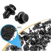 100Pcs Car Bumper Retainer Clips Automotive Body Trim Fixed Clip Auto Door Panel Push Pin Universal Vehicle Plastic Rivets Kit