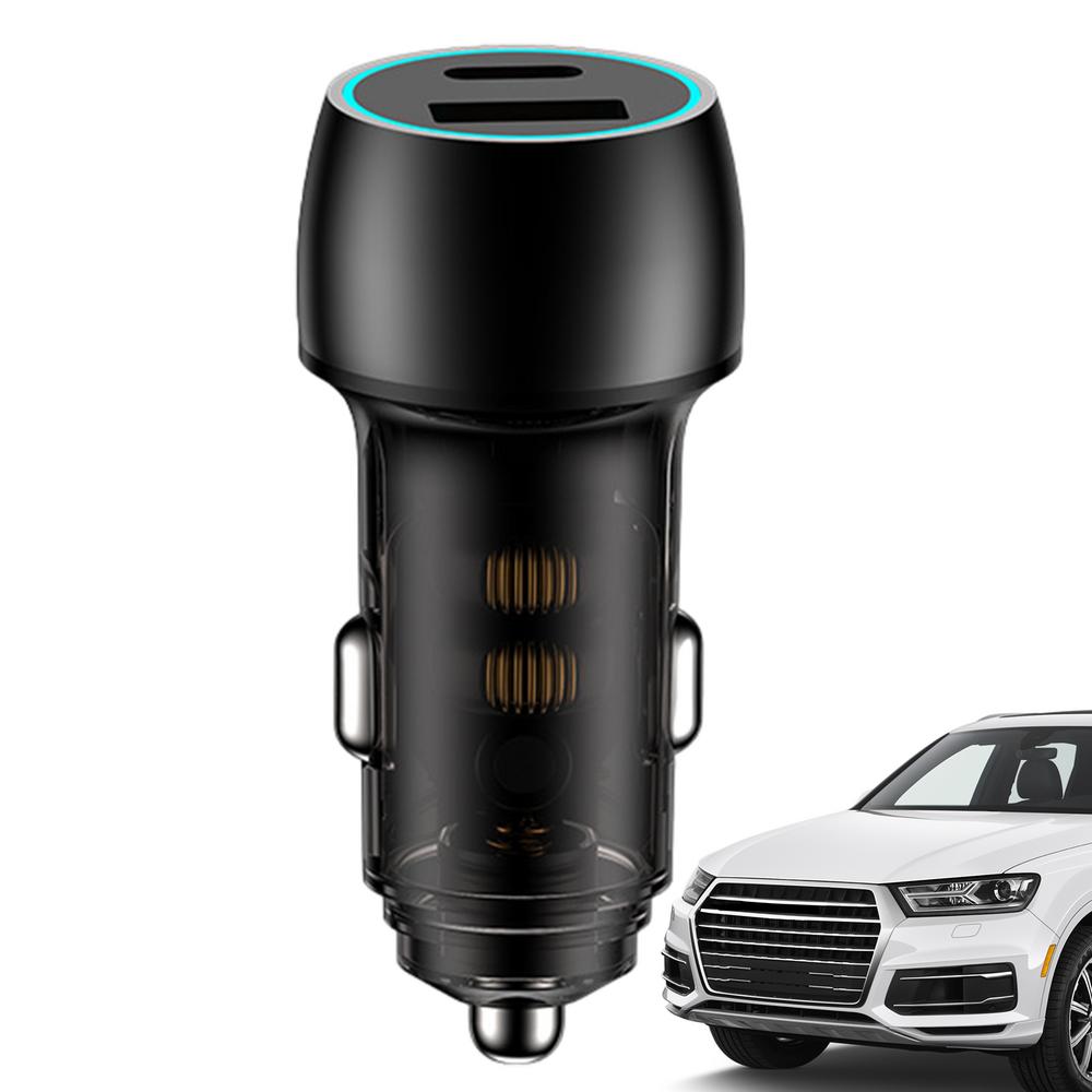 Auto Super Fast Charger Fast 48w Charger Adapter Metal USB Car Electronic Equipment Socket Adapter For Cars Trucks Rvs Auto