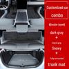Compatible Galaxy L6 Double Layer Floor Mats & Bumper for 23-25 Models - Car Interior Accessories