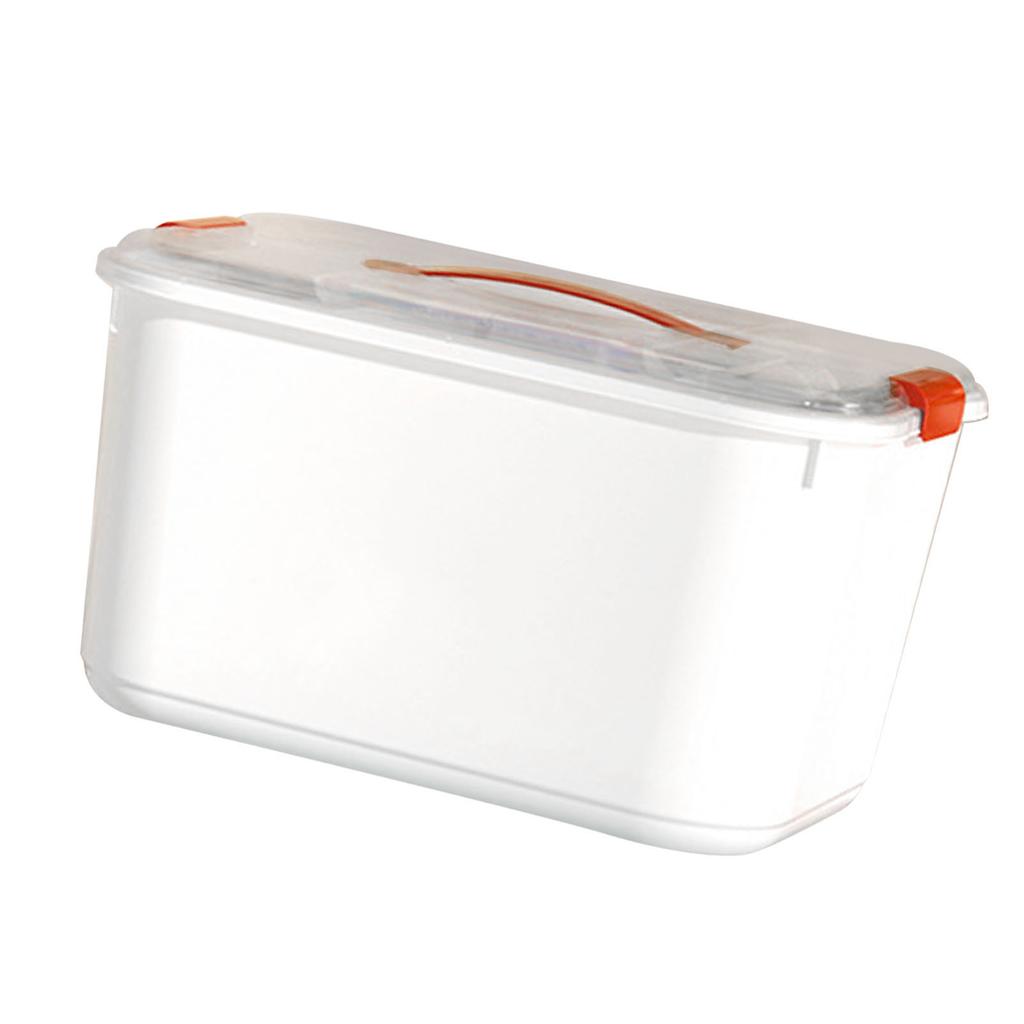 Emergency Box Multifunctional Large Capacity Multi Layer Plastic Emergency Box Organizer for Home Red