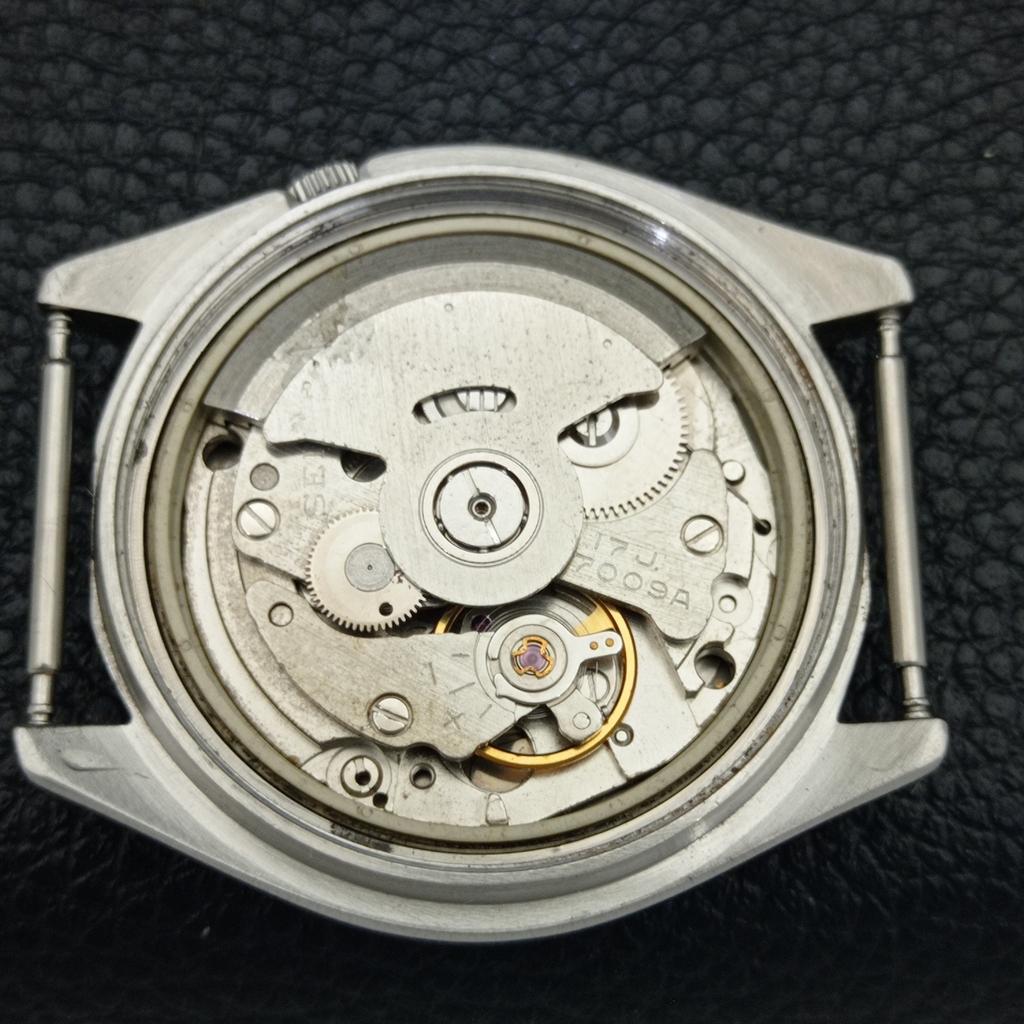 SEIKO AUTOMATIC VINTAGE JAPAN 7009A MENS FERRARI DIAL WATCH a700425-5 R203-a700425