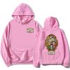 Spøgelse & Hotel Familieportræt Hættetrøjer Langærmet Afslappet Hættetrøje Grafisk Print Merch Unisex Streetwear Mode Hættetrøje