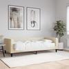 VidaXL Daybed with Mattress Cream 90x200 Cm Fabric 3196564