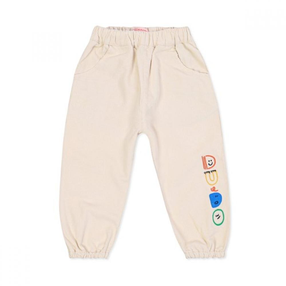 Dudu   Dodo Cream Toddler Pants Dkztpt02 2Y