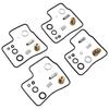 4x Carburetor Repair Kits for Honda ST1100 ST1100A 1991 2001 Motorcycles Compatible Replacement Floating Needle
