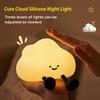 Cloud Night Light Touch Bedside Lamp Room Decoration USB Rechargeable Atmosphere Light For Kids Gift Bedroom Indoor LED Lighting