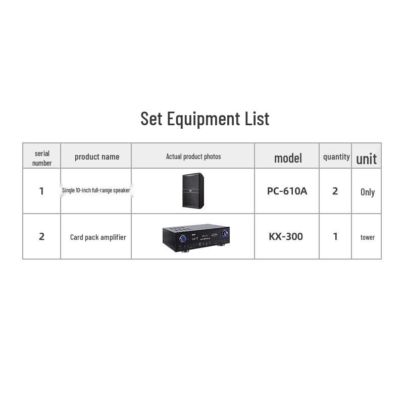 Weishu KX-300 Professional Conference Audio System (CN Version)
