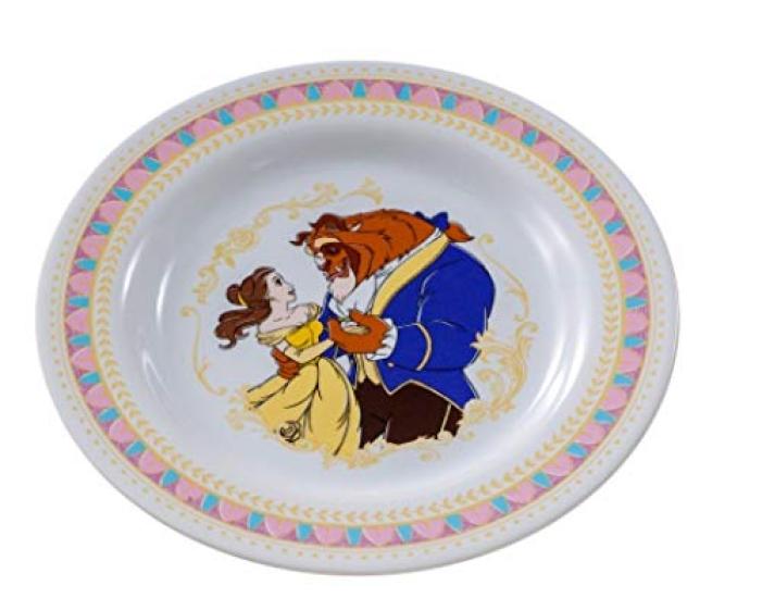 Beauty and the Beast Souvenir Plate Princess Belle Disneyland Tokyo Disney Resort TDR