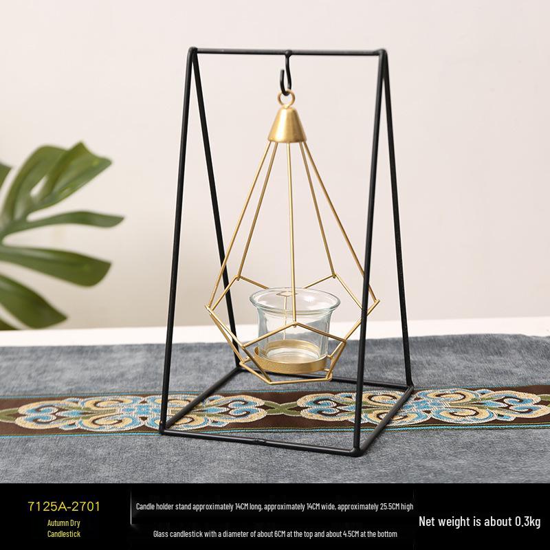 Vintage French Candelabra Ornament – Romantic European Candle Holder for Table Decor and Photo Props