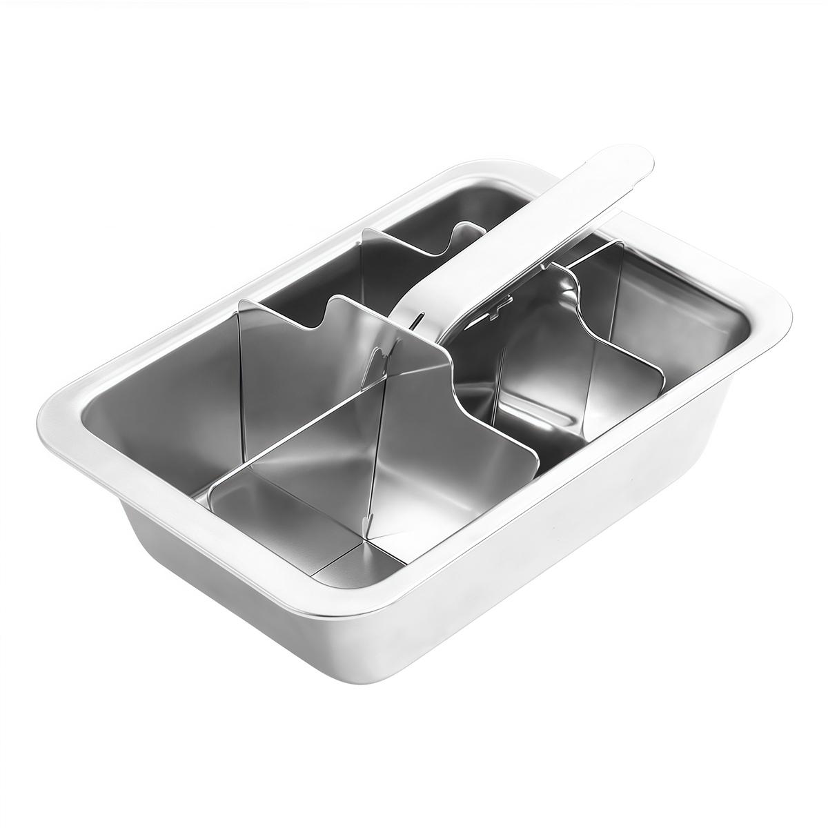 

Для покращення напоїв 18.5x12.5x4.5см Великі форми для кубиків льоду Універсальний інструмент для заморожування Зручне розміщення в будь-якому середовищі