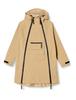 JJ Camp Shinrin Raincoat with Rain KidsF Kids' Concho, Beige,