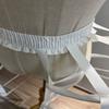 Crinoline Petticoat Polyester 4 Hoops Short Half Slip Underskirt for Girls Wedding Bridal Underskirt Slip