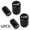 Car Wheel Tire Valve Caps Tyre Stem Covers Airdust Waterproof Accessories For Suzuki SX4 S Cross