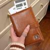 Women Passport Wallet Travel Document Organizer Long Clutch Wallet PU Leather Passport Holder Card Holder Ticket Cash Organizer RFID Blocking Purse