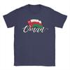 Oman Flag  TShirt Summer  Harajuku TShirts Couple Cotton ONeck Plus Size Top Tees ShortSleeved Y2K Funny Tshirt