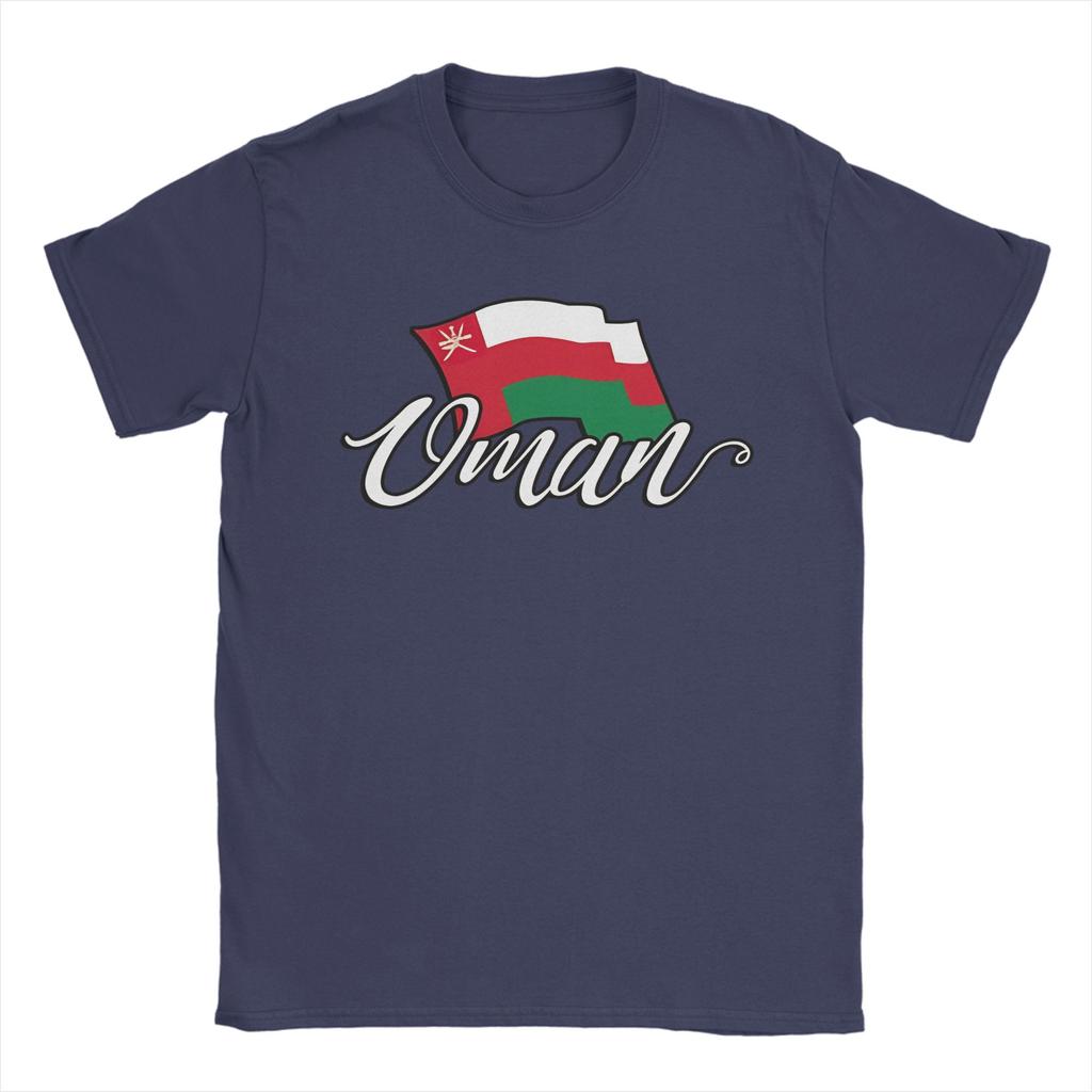 Oman Flag  TShirt Summer  Harajuku TShirts Couple Cotton ONeck Plus Size Top Tees ShortSleeved Y2K Funny Tshirt