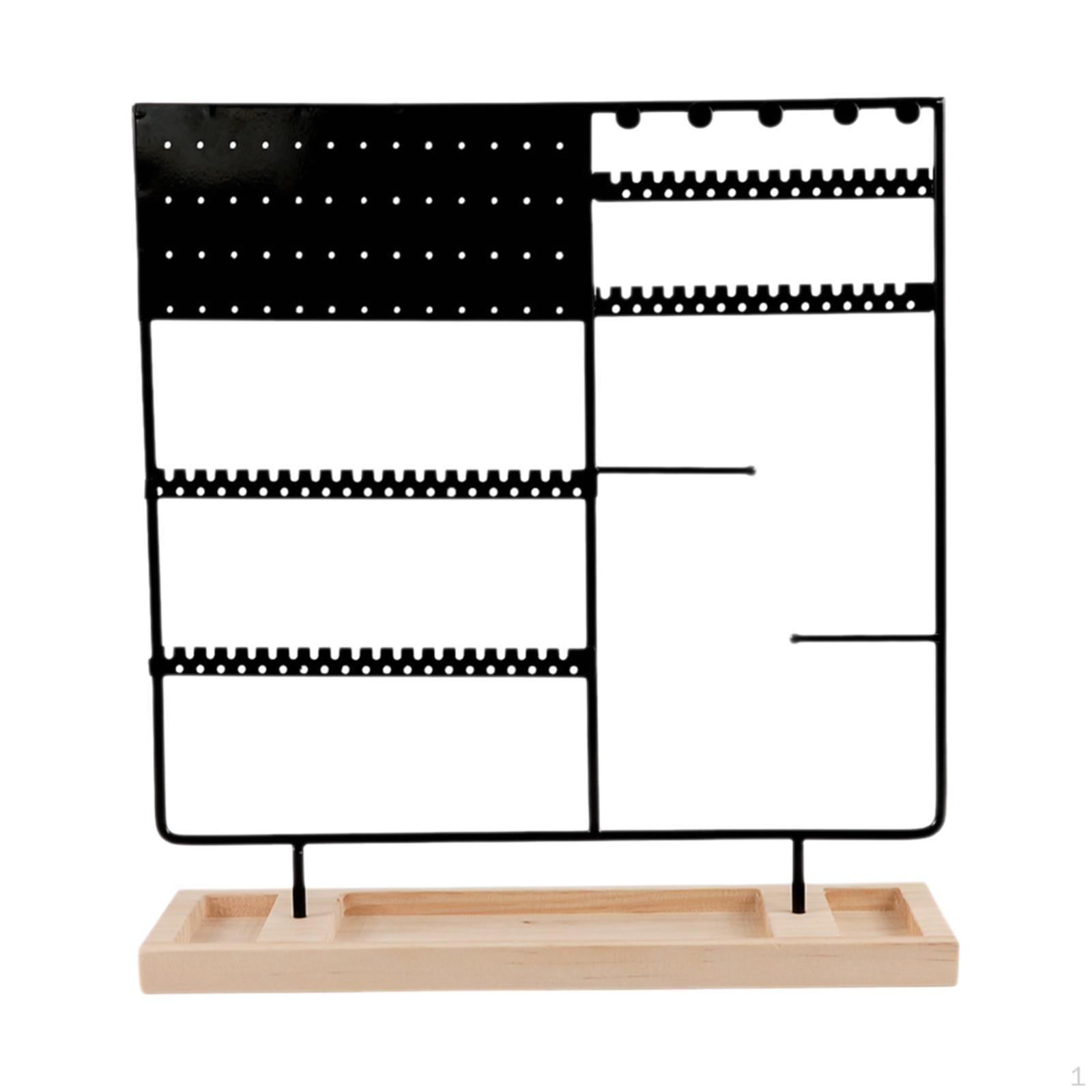 

Jewelry Organizer Ear Necklace Holder Modern for Women Girls Stand rage Rack Necklaces