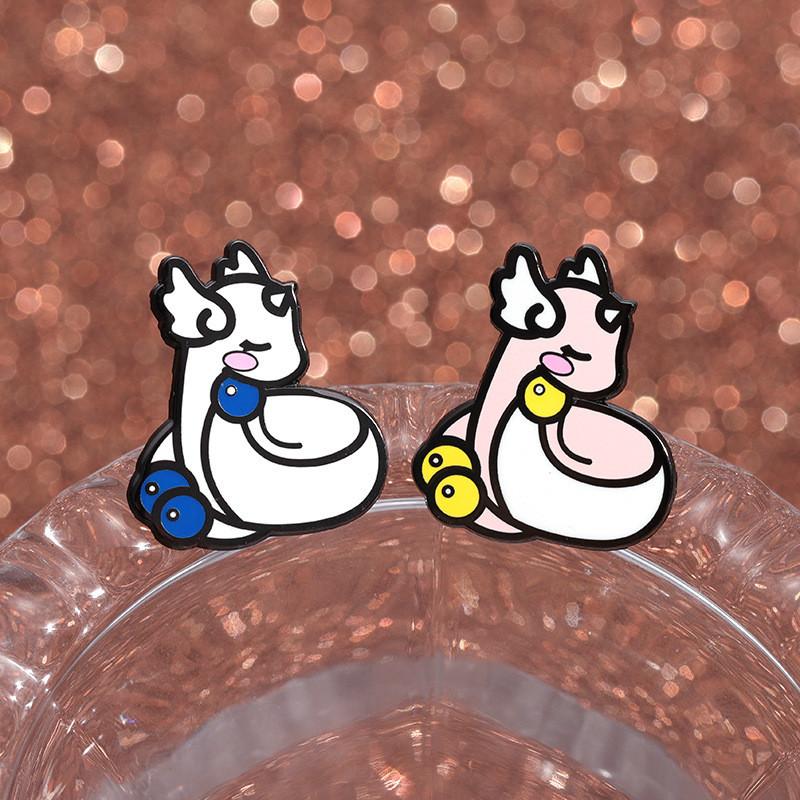 Adorable Cartoon Unicorn Enamel Brooch Pin Cute Magical Creature Badge Accessory