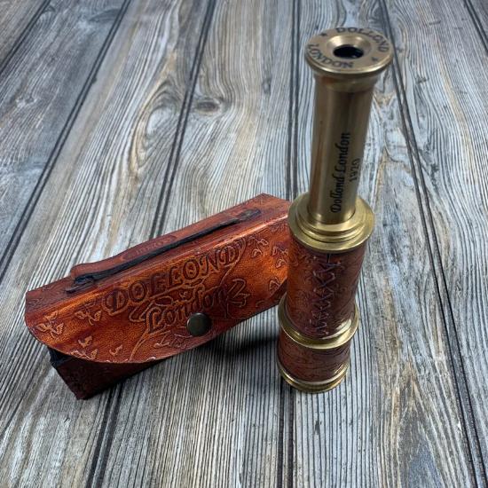 Nautical Solid Brass Spyglass Telescope Nautical Pirate Spyglass Scope/ Gift for Her