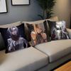 Arlecchino Anime G-Genshin Impact Pillow Case Fashion Square Pillowcase Bedroom Sofa Room Ins Decoration Leisure