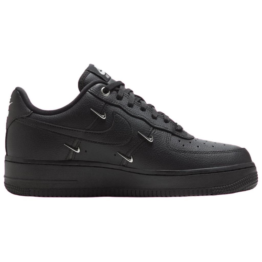 Nike Air Force 1 Low Damen Niedrige Skateboard-Schuhe Damen Schwarz HQ1180-001