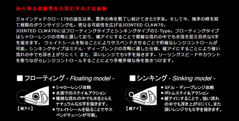 Gan Craft Jointed Claw 70 S Clear Head Chart #08