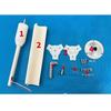 Vertical Axis Wind Turbine Model Three-phase Permanent Magnet Generator Windmill Toy Night Light Making DIY Display