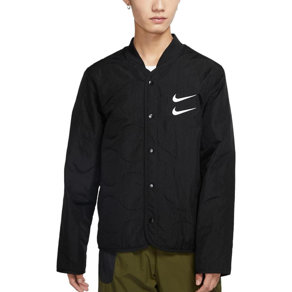 Nike Sportswear Double Swoosh Jacket Men Black Men's CU3923-010