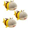 Bee Shark Plush Toy Funny Stuffed Animal Pillow Gift