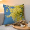 Cushion Cover  Linen  SkinFriendly Soft Decorative Case For Sofa Home Decor Fashion Acacia Pillow Cover