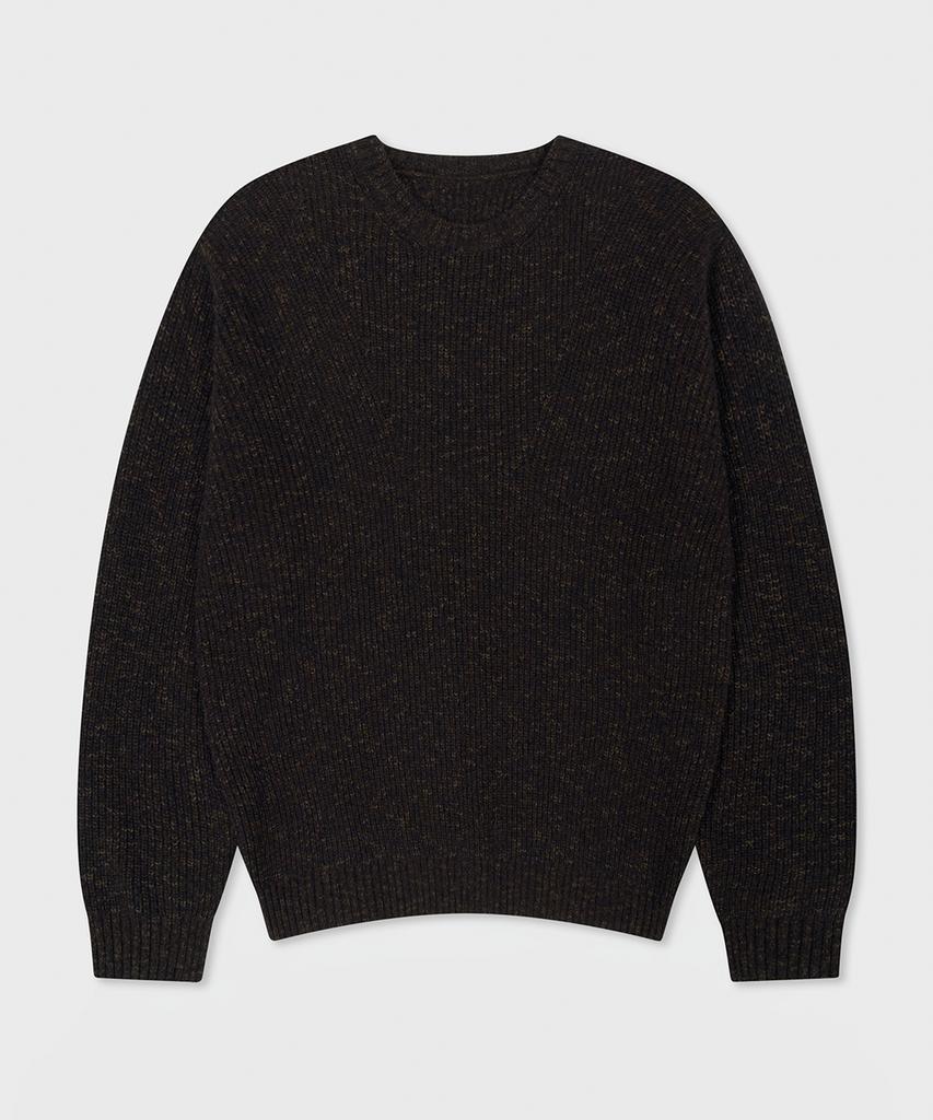 Bellie Milky Way Grunge Sweater - Black Brown