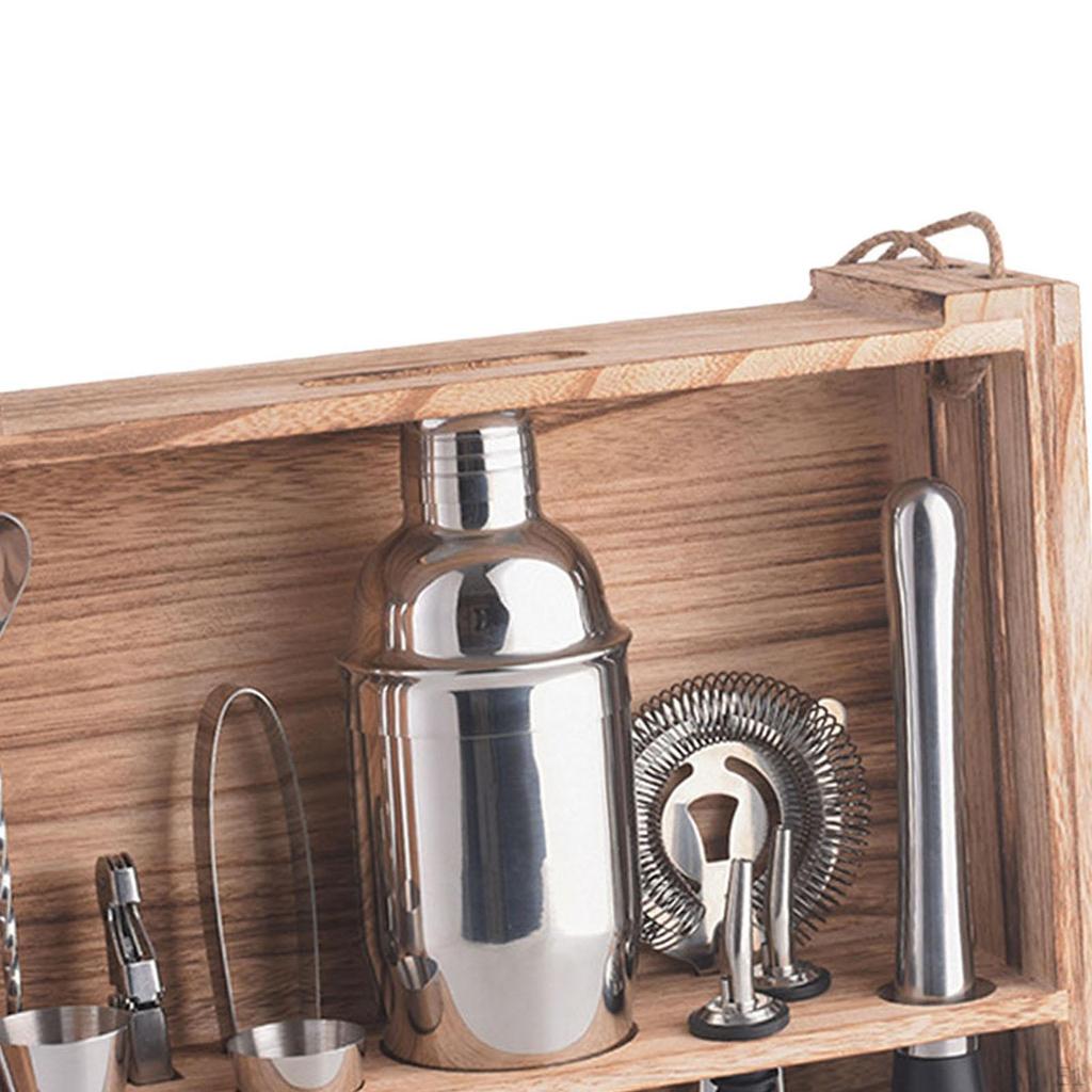 14x Cocktail Mixing Kit Mixology Bartender Kits for Drink Bar Party